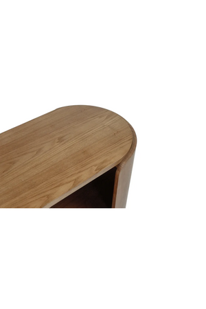 Wooden Oval Console Table | NV Gallery Elipse | Oroa.com