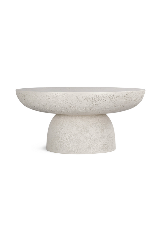 Round Fiberglass Coffee Table | OROA Gallery Esvedra | Oroa.com