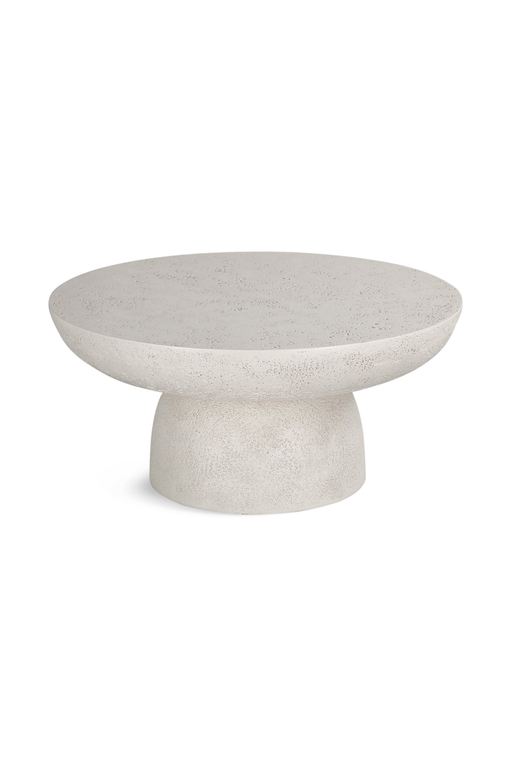Round Fiberglass Coffee Table | OROA Gallery Esvedra | Oroa.com