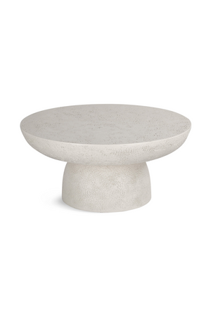 Round Fiberglass Coffee Table | OROA Gallery Esvedra | Oroa.com