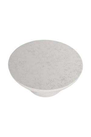 Round Fiberglass Coffee Table | OROA Gallery Esvedra | Oroa.com