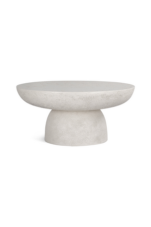 Round Fiberglass Coffee Table | OROA Gallery Esvedra | Oroa.com