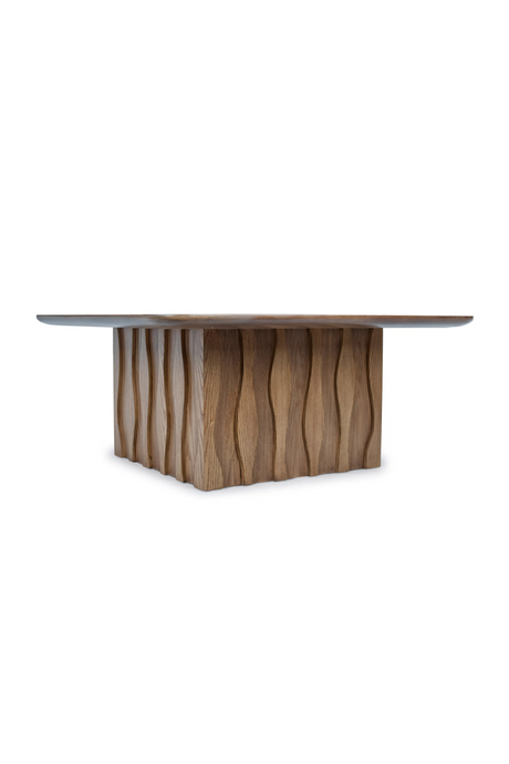 Wooden Relief Coffee Table | NV Gallery Ondula | Oroa.com