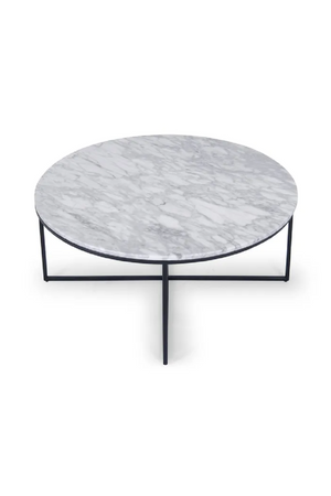 Black Cross Base Coffee Table | NV Gallery Giselle | OROA.com