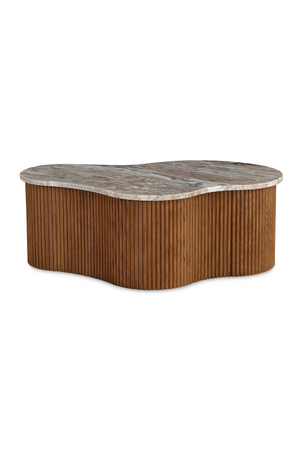 Red Marble Coffee Table | NV Gallery Isleta | Oroa.com