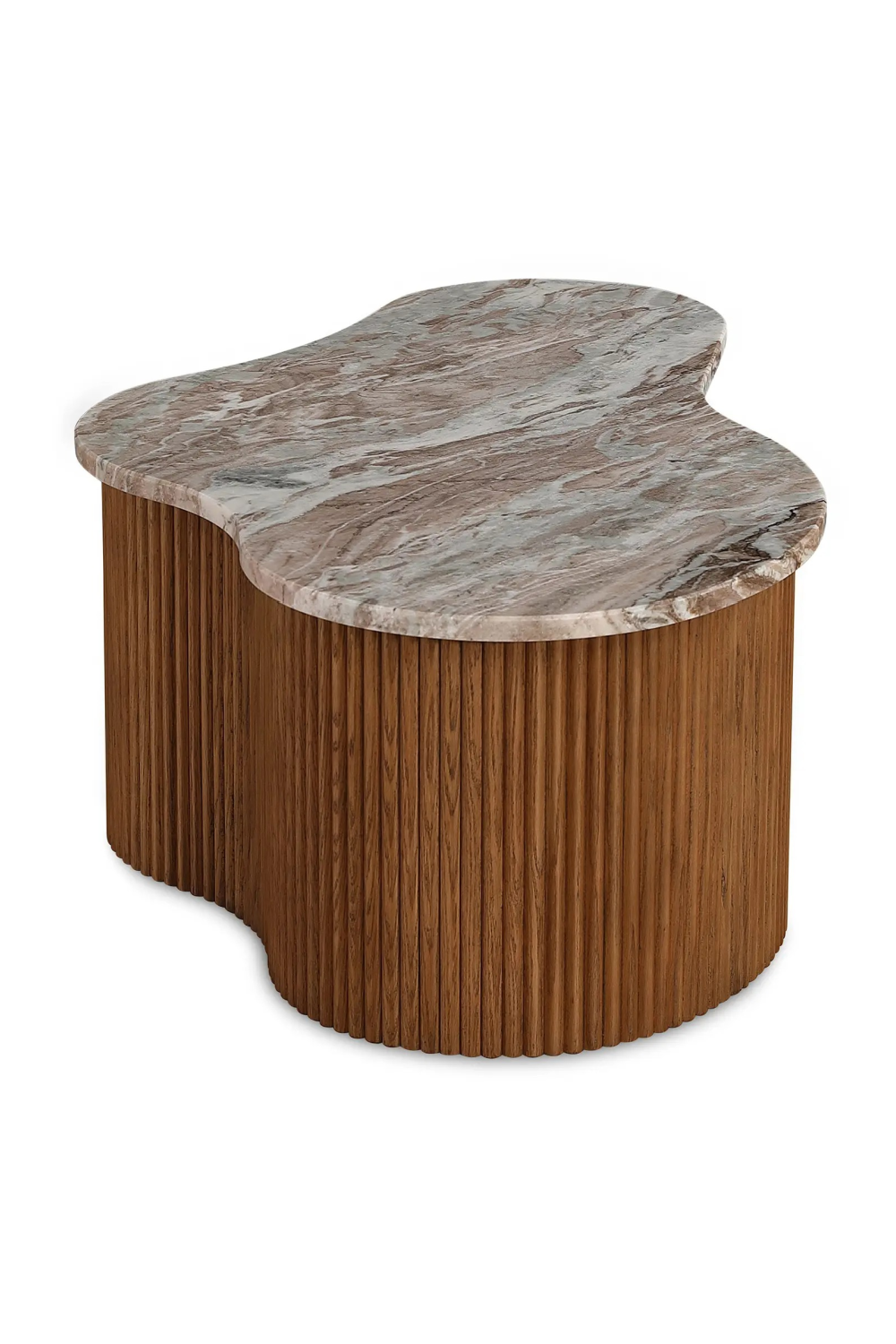 Red Marble Coffee Table | NV Gallery Isleta | Oroa.com
