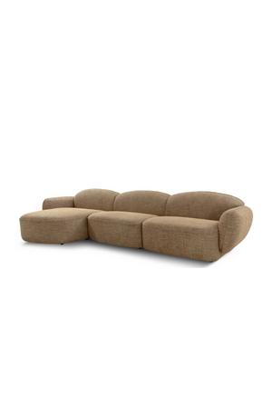 Caramel Brown Corner Sofa | NV Gallery Wonka | Oroa.com