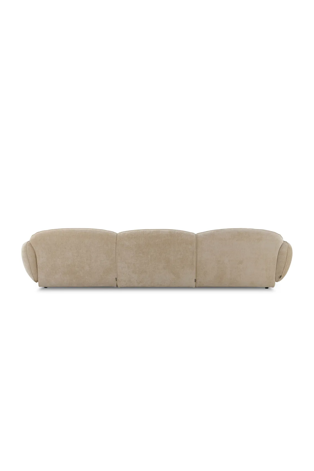 Beige Plush Corner Sofa | NV Gallery Wonka | Oroa.com