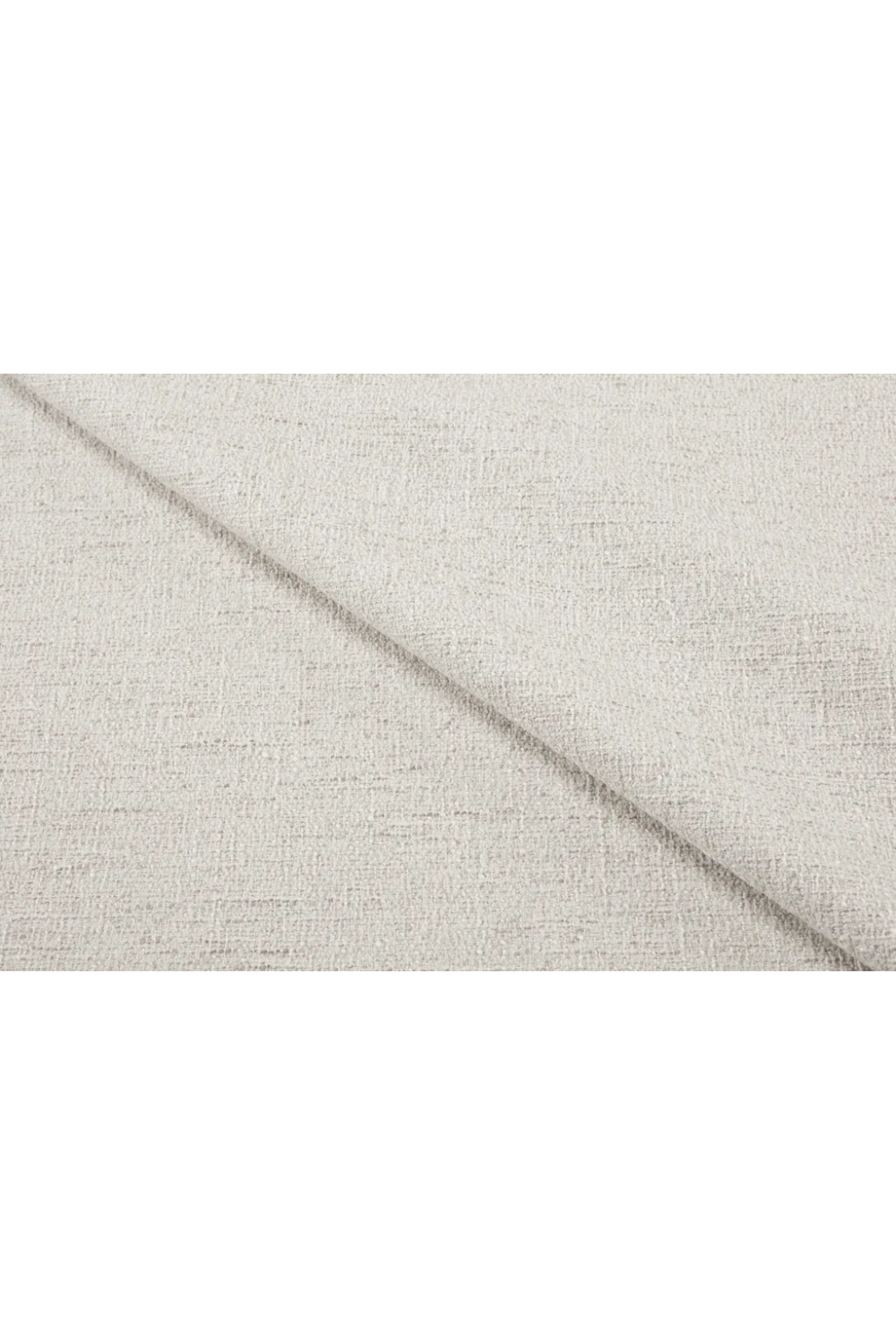 White Bouclé Corner Sofa | NV Gallery Todd | Oroa.com