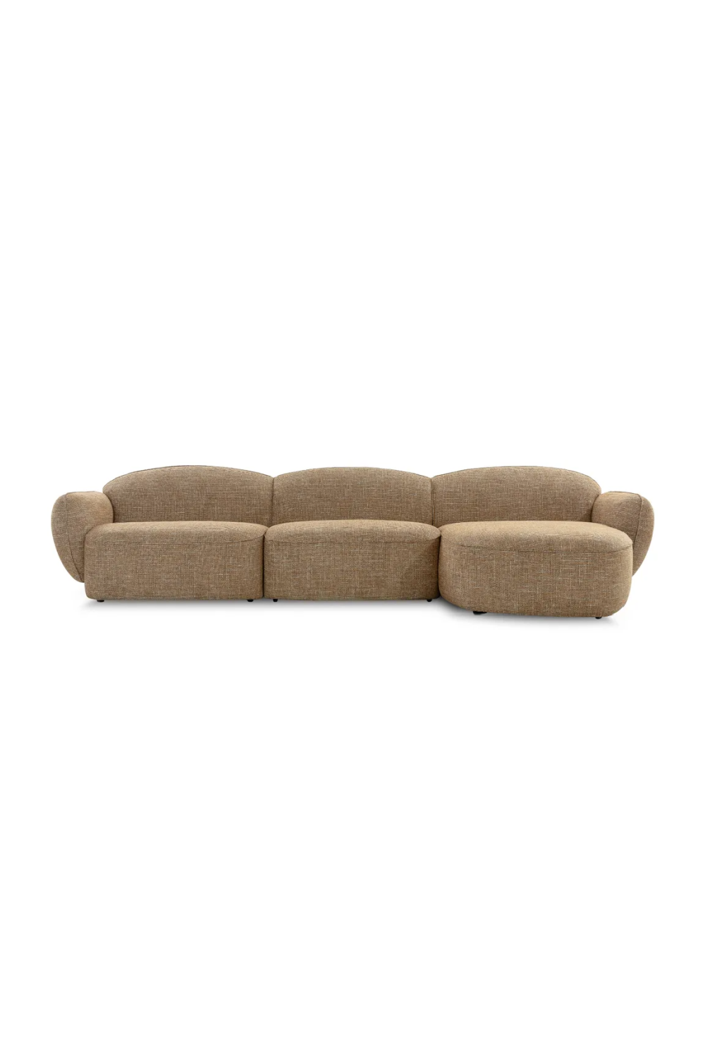 Caramel Brown Corner Sofa | NV Gallery Wonka | Oroa.com