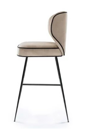 Piped Upholstered Counter Stool | NV Gallery Wayne | Oroa.com