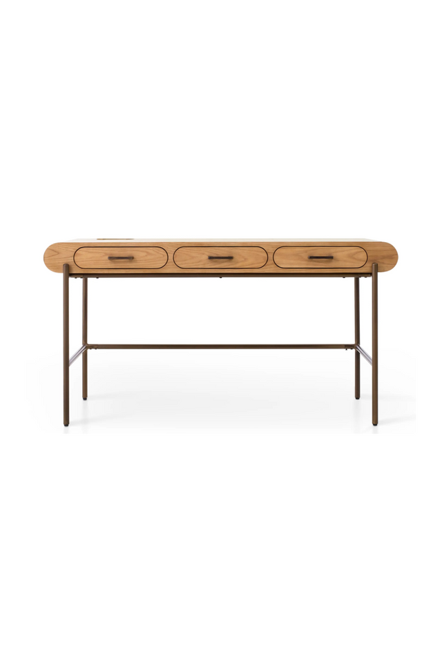 3-Drawer Wooden Desk | NV Gallery Drysdale | Oroa.com