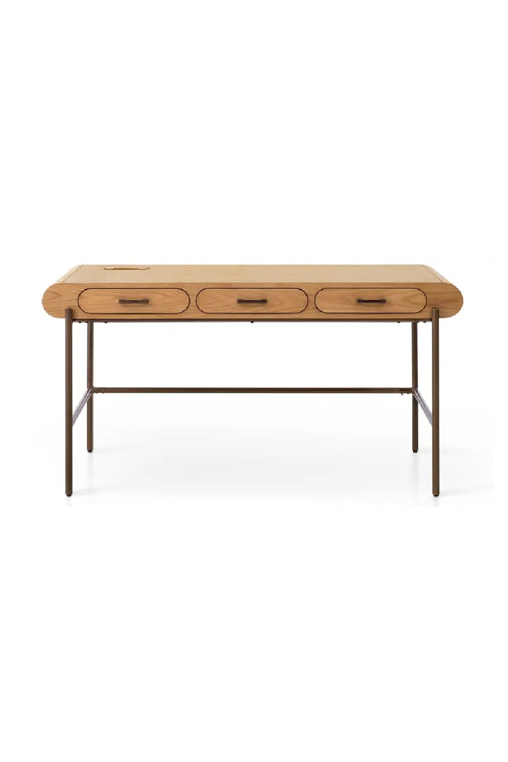 3-Drawer Wooden Desk | NV Gallery Drysdale | Oroa.com