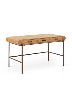 3-Drawer Wooden Desk | NV Gallery Drysdale | Oroa.com