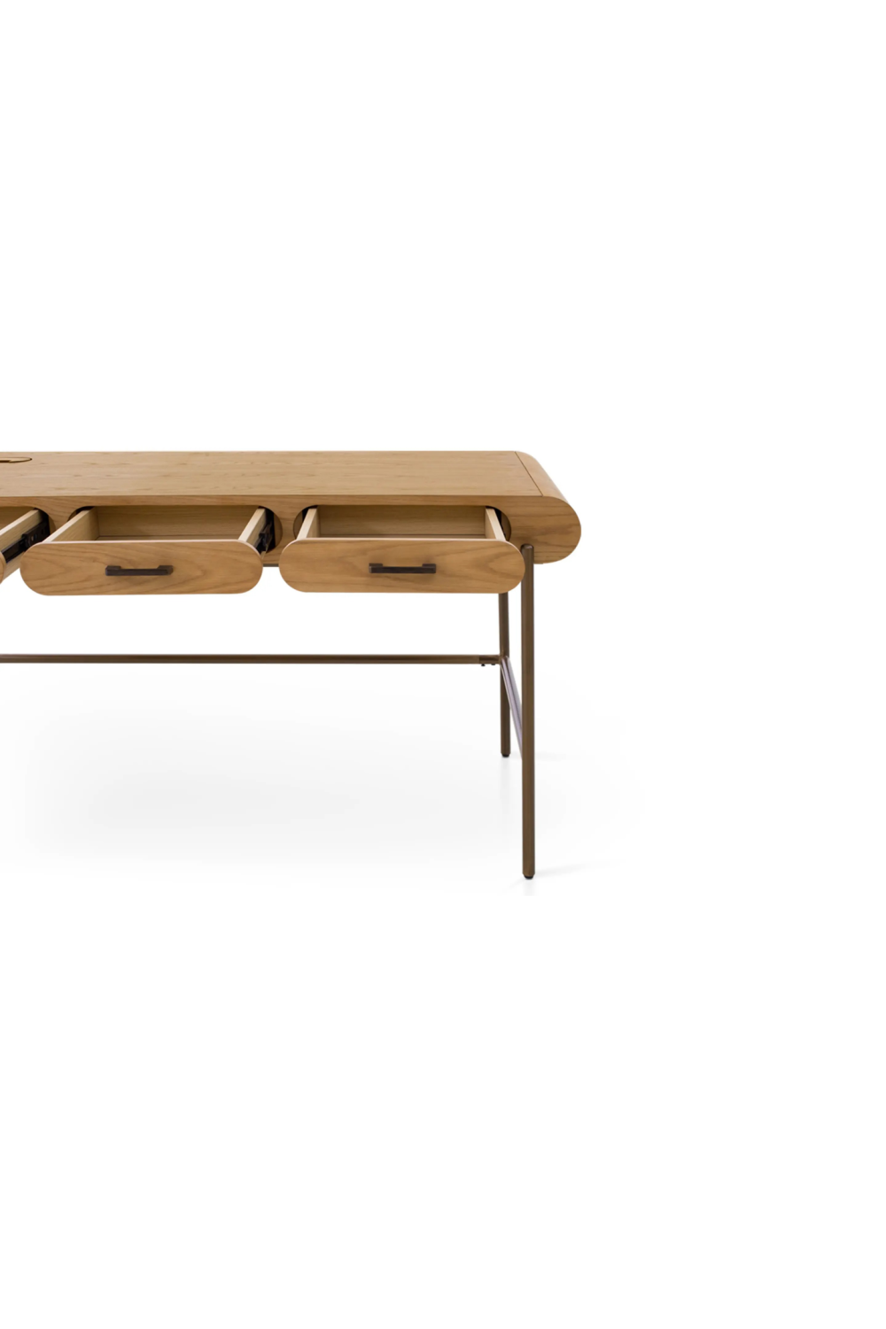 3-Drawer Wooden Desk | NV Gallery Drysdale | Oroa.com