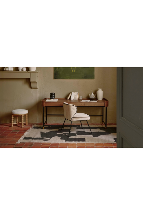 3-Drawer Wooden Desk | NV Gallery Jeffrey | Oroa.com