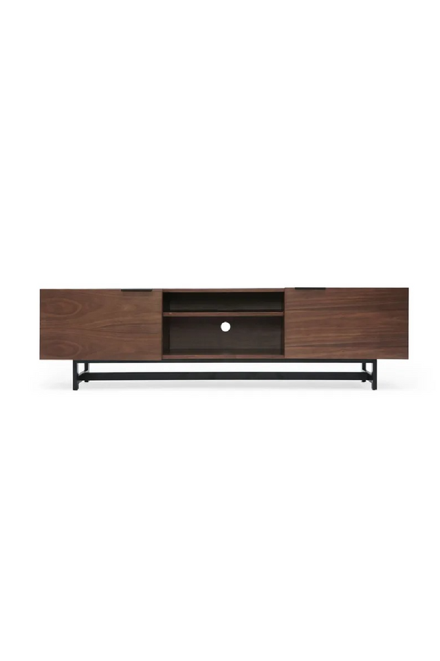 Walnut Minimalist TV Cabinet | NV Gallery Stark | Oroa.com