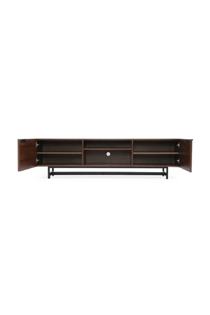 Walnut Minimalist TV Cabinet | NV Gallery Stark | Oroa.com