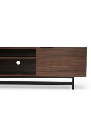 Walnut Minimalist TV Cabinet | NV Gallery Stark | Oroa.com