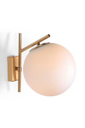 White Sphere Wall Lamp | NV Gallery Opale | Oroa.com