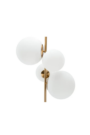 Glass Globes Floor Lamp | NV Gallery Skull | Oroa.com