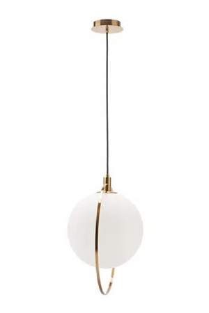 White Glass Sphere Pendant Lamp | NV Gallery Aurora | Oroa.com
