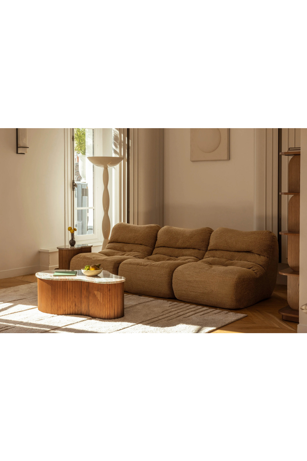 White Metal Floor Lamp | NV Gallery Ardenia | Oroa.com