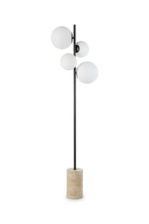Glass Globes Floor Lamp | NV Gallery Skull | Oroa.com