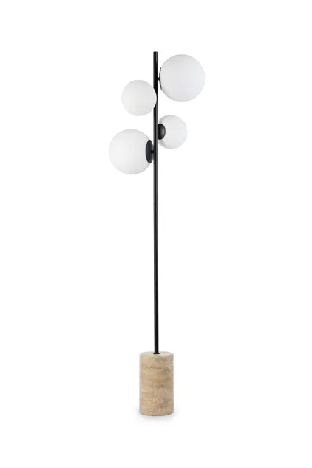 Glass Globes Floor Lamp | NV Gallery Skull | Oroa.com