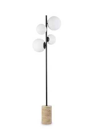 Glass Globes Floor Lamp | NV Gallery Skull | Oroa.com