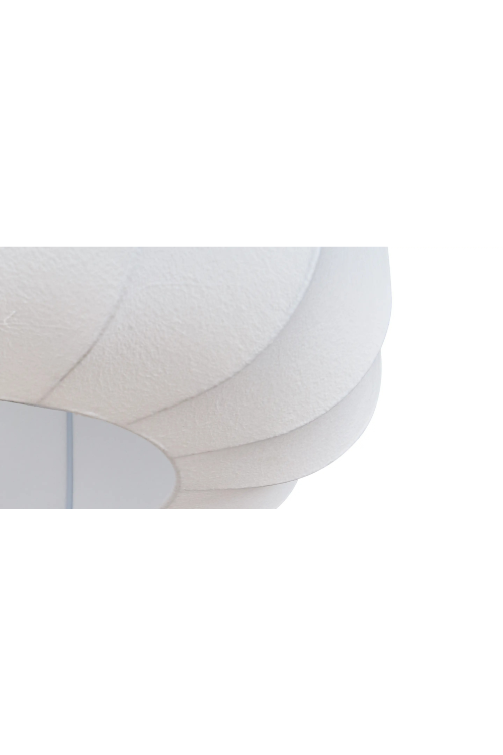 White Fluted Shade Floor Lamp | NV Gallery Hanaki | Oroa.com