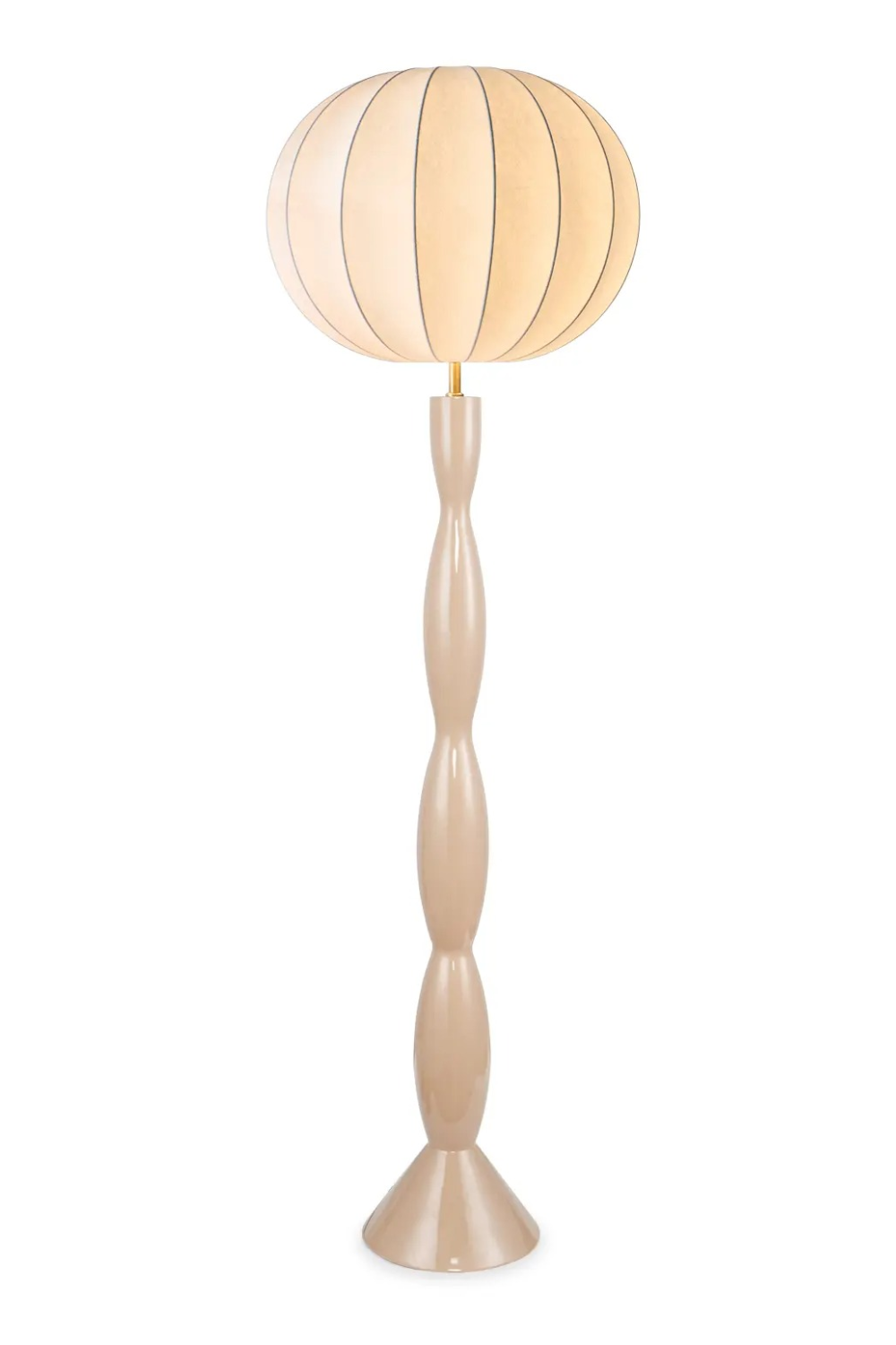 Beige Fiberglass Base Floor Lamp | NV Gallery Honiri | Oroa.com