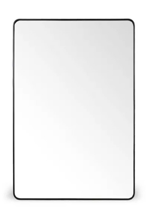 Black Metal Framed Mirror | NV Gallery Silence | Oroa.com