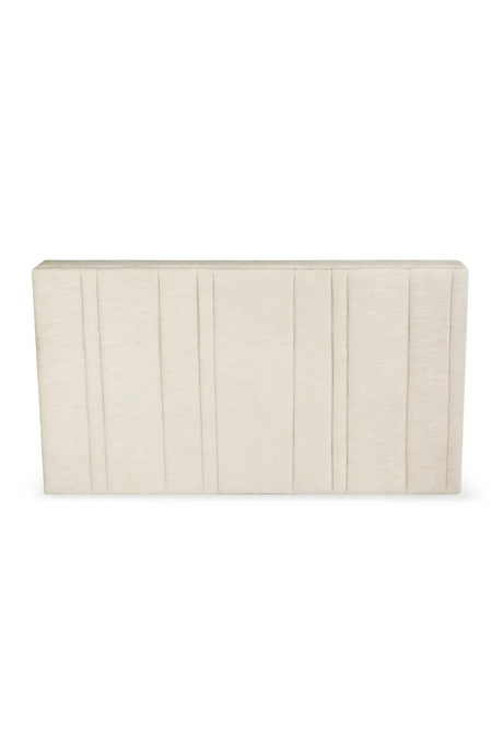 Cream King Headboard with Storage | NV Gallery Infinity | Oroa.com