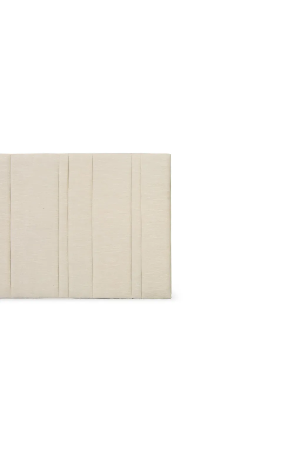 Cream King Headboard with Storage | NV Gallery Infinity | Oroa.com