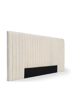 Cream Channeled King Headboard | NV Gallery Mr Big | Oroa.com