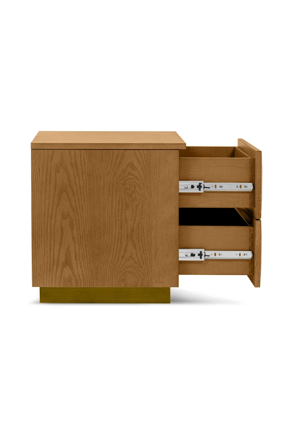 2-Drawer Wooden Bedside Table | NV Gallery Stamford | Oroa.com