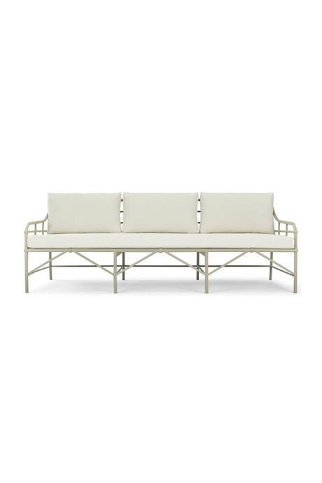 White Outdoor 3-Seater Sofa | NV Gallery Amalfi | Oroa.com