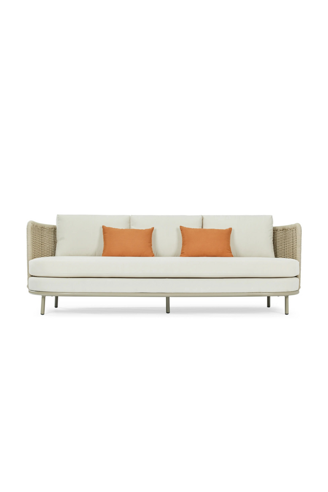 Taupe 3-Seater Outdoor Sofa | NV Gallery Florentino | Oroa.com