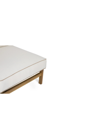 Padded Acacia Outdoor Lounge Chair | NV Gallery Bayside | OROA.com