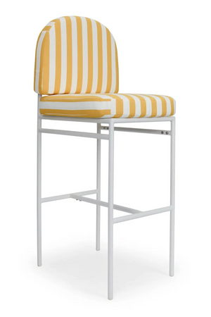 Yellow Stripes Bar Stool | NV Gallery Lampedusa | Oroa.com