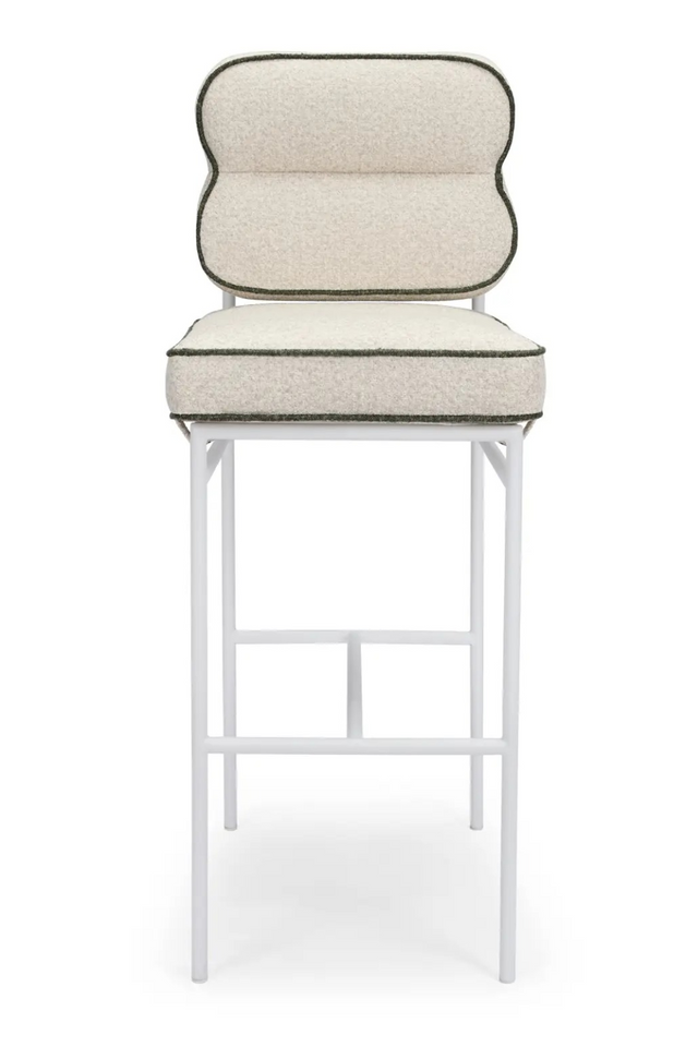 Bouclé Outdoor Bar Stool | NV Gallery Maddalena | Oroa.com