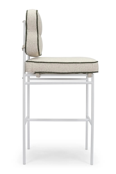 Bouclé Outdoor Bar Stool | NV Gallery Maddalena | Oroa.com