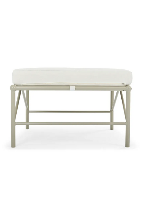 Taupe Metal Outdoor Stool | NV Gallery Amalfi | Oroa.com