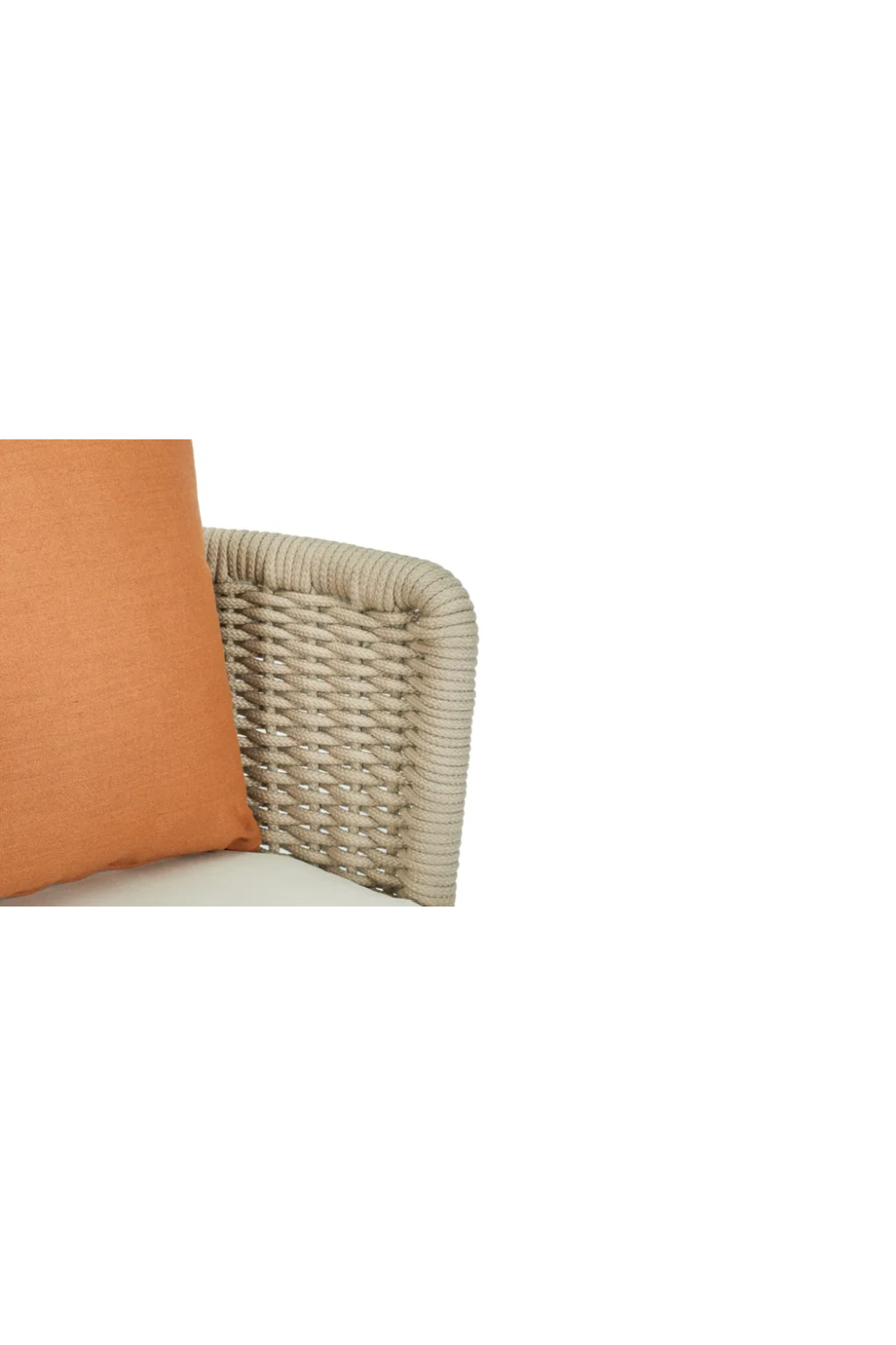 Taupe Curved Outdoor Dining Chair | NV Gallery Florentino | Oroa.com