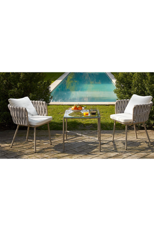 Rope Weave Outdoor Dining Chair | NV Gallery Hamptons | Oroa.com