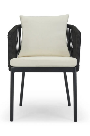 Black Rope Outdoor Chair | NV Gallery Santa Monica
