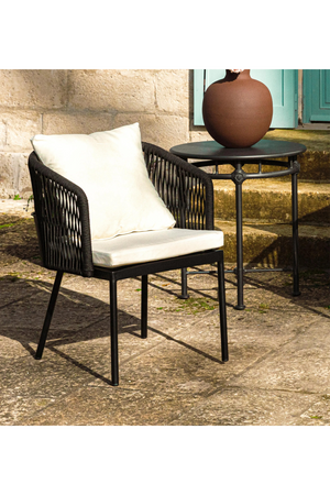 Black Rope Outdoor Chair | NV Gallery Santa Monica