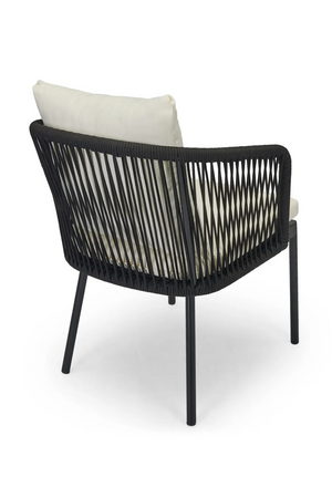 Black Rope Outdoor Chair | NV Gallery Santa Monica