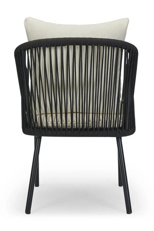 Black Rope Outdoor Chair | NV Gallery Santa Monica